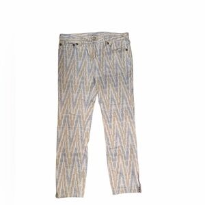 Free People Ikat Skinny Crop Jeans: 28